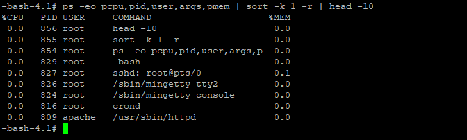 Linux Sunucu Kaynak Tüketimi Tespit Etme