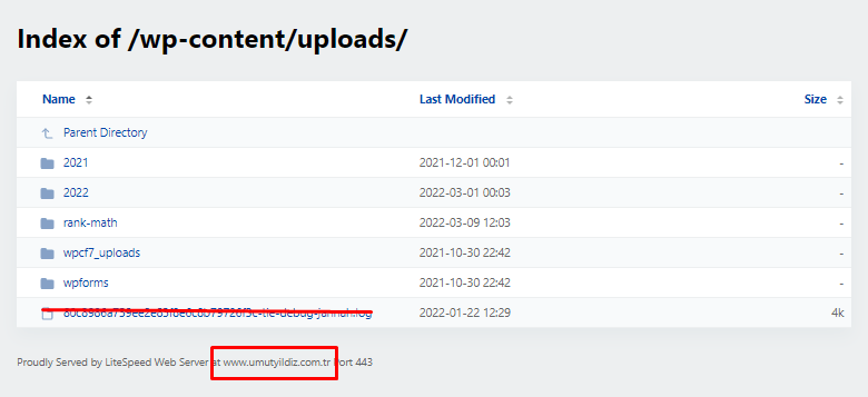 Linux Hosting Index Of Dizin Görüntülemeyi Kapatma (.htaccess)